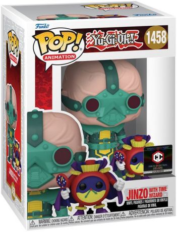 Figurine Funko Pop Yu-Gi-Oh! #1458 Jinzo avec Time Wizard