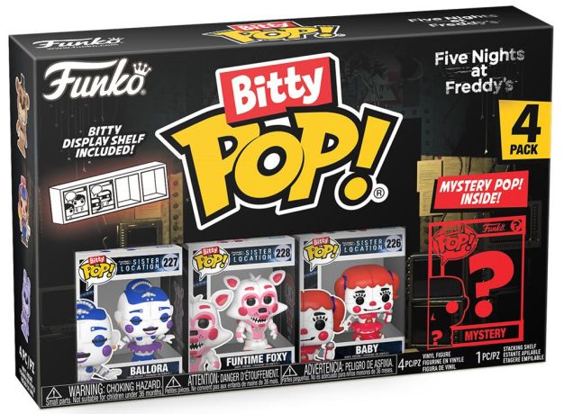 Figurine Funko Pop Five Nights at Freddy's Bitty Pop (série 1)