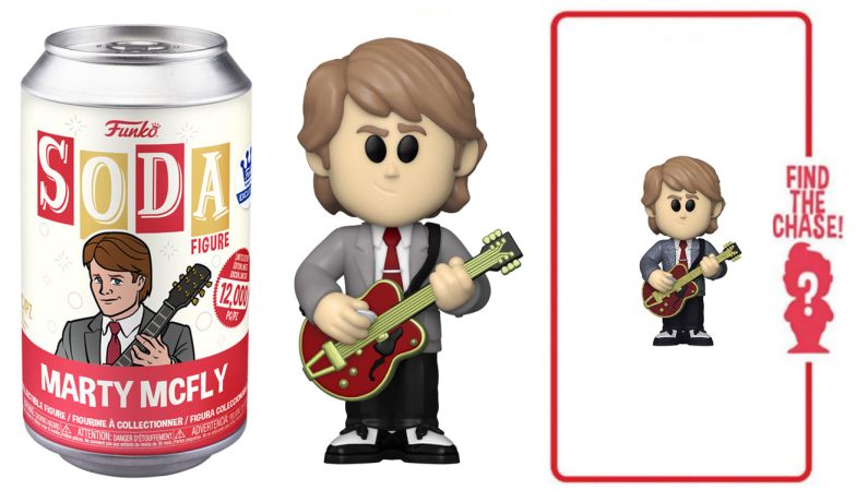 Figurine Funko Soda Retour vers le Futur Marty Mcfly (Canette Rouge)