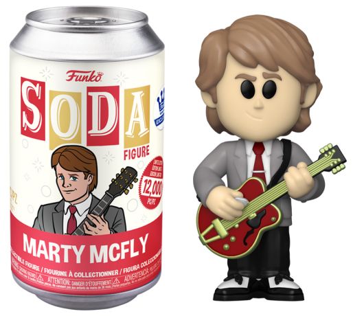 Figurine Funko Soda Retour vers le Futur Marty Mcfly (Canette Rouge)