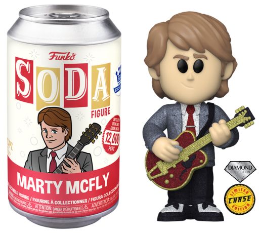 Figurine Funko Soda Retour vers le Futur Marty Mcfly (Canette Rouge) [Chase]