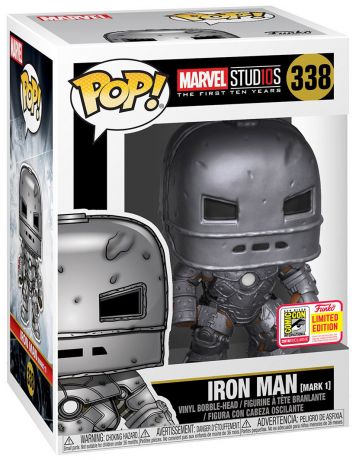 Figurine Funko Pop Marvel Studios - L'anniversaire des 10 ans #338 Iron Man - Mark 1