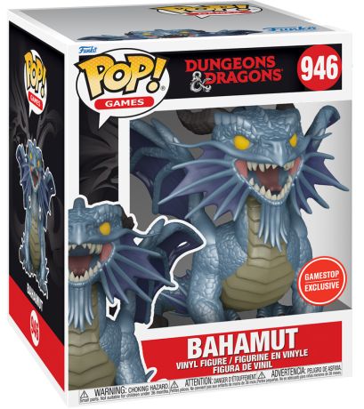 Figurine Funko Pop Donjons & Dragons #946 Bahamut - 15 cm