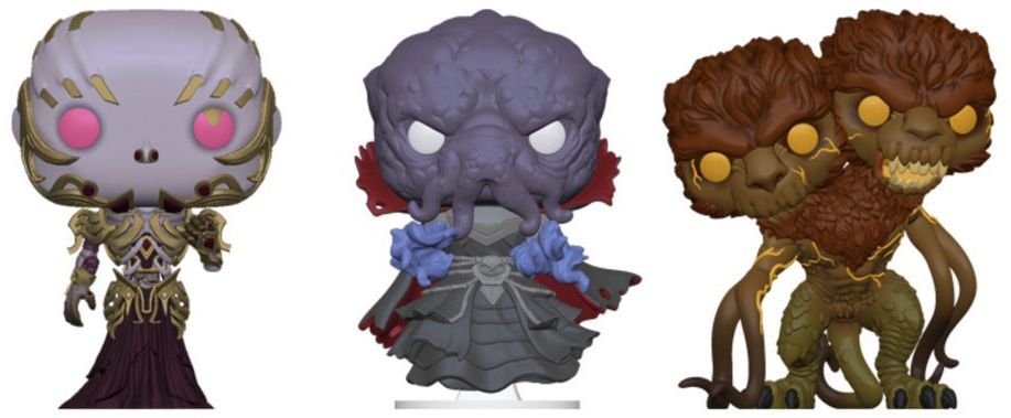 Figurine Funko Pop Donjons & Dragons Vecna / Esprit écorcheur / Demogorgon - Pack