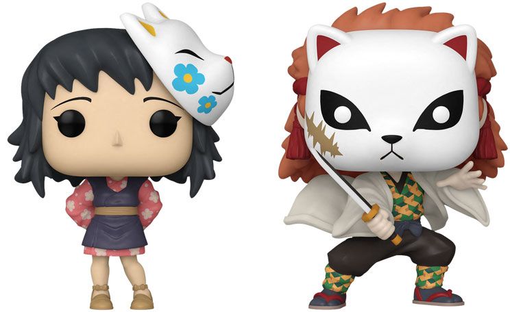 Figurine Funko Pop Demon Slayer Makomo & Sabito - Pack