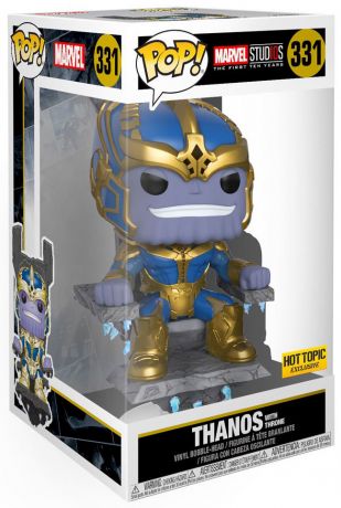 Figurine Funko Pop Marvel Studios - L'anniversaire des 10 ans #331 Thanos sur son Trône