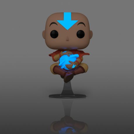 Figurine Funko Pop Avatar: le dernier maître de l'air #1439 Aang Vole - Glow in the Dark