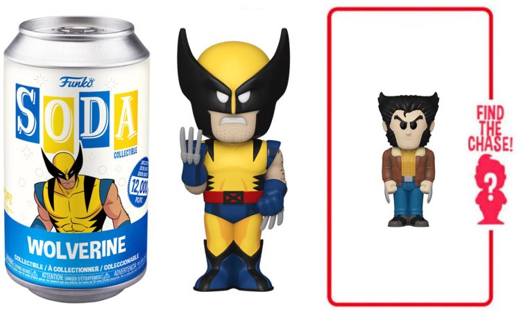 Figurine Funko Soda X-Men [Marvel] Wolverine (Canette Bleue)