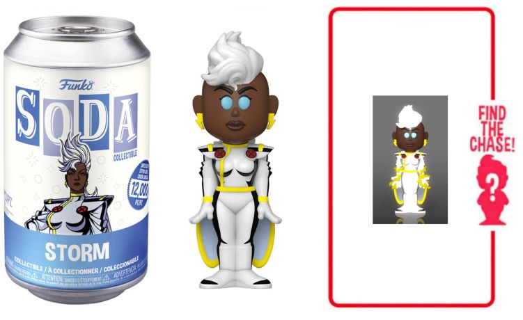 Figurine Funko Soda X-Men [Marvel] Tornade (Canette Bleue)