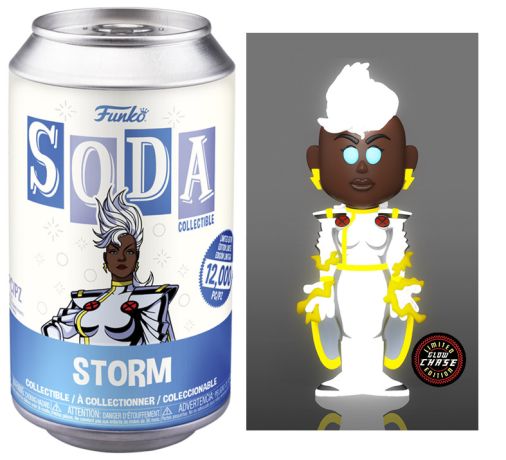 Figurine Funko Soda X-Men [Marvel] Tornade (Canette Bleue) [Chase]