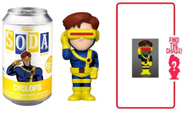 Figurine Funko Soda X-Men [Marvel] Cyclops (Canette Jaune)