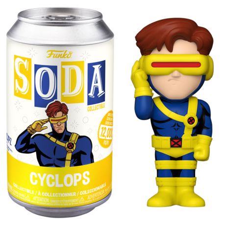 Figurine Funko Soda X-Men [Marvel] Cyclops (Canette Jaune)