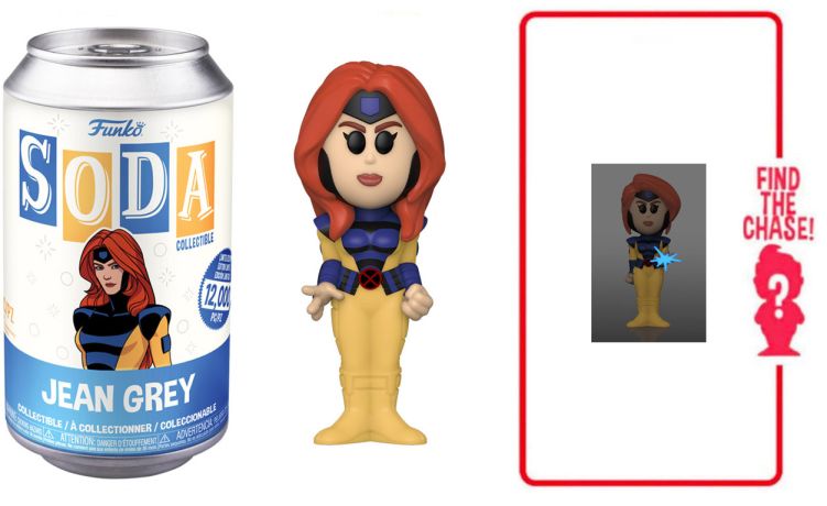 Figurine Funko Soda X-Men [Marvel] Jean Grey (Canette Bleue)