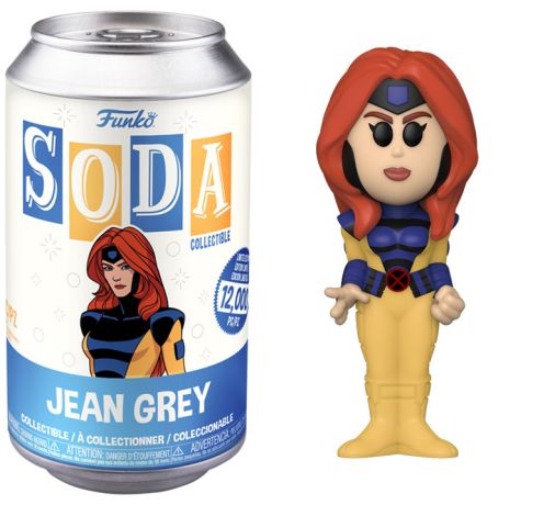 Figurine Funko Soda X-Men [Marvel] Jean Grey (Canette Bleue)