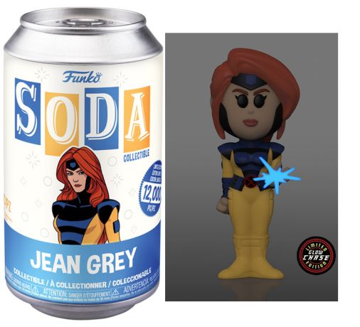 Figurine Funko Soda X-Men [Marvel] Jean Grey (Canette Bleue) [Chase]