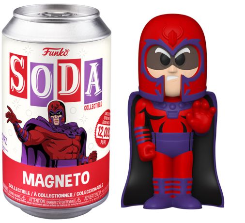 Figurine Funko Soda X-Men [Marvel] Magneto (Canette Rouge)