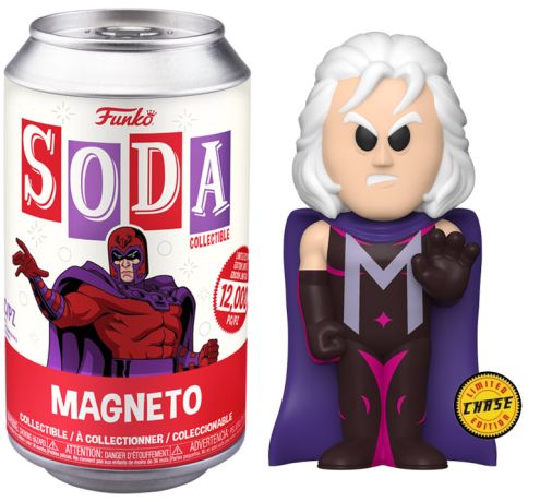 Figurine Funko Soda X-Men [Marvel] Magneto (Canette Rouge) [Chase]