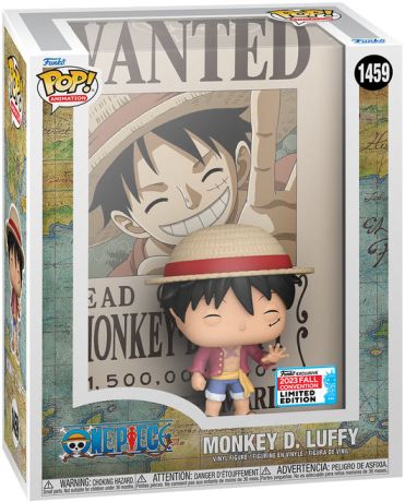 Figurine Funko Pop One Piece #1459 Luffy - Poster