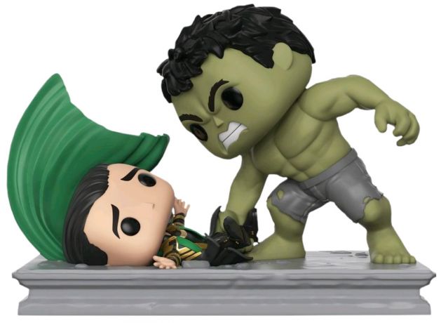 Figurine Funko Pop Marvel Studios - L'anniversaire des 10 ans #362 Hulk fracassant Loki