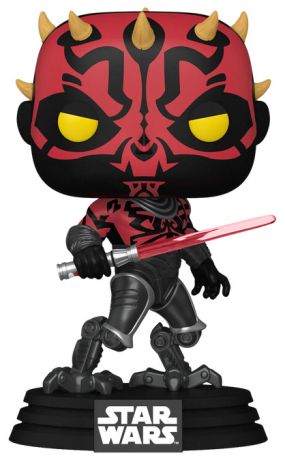 Figurine Funko Pop Star Wars : The Clone Wars #647 Dark Maul avec des jambes cybernétiques