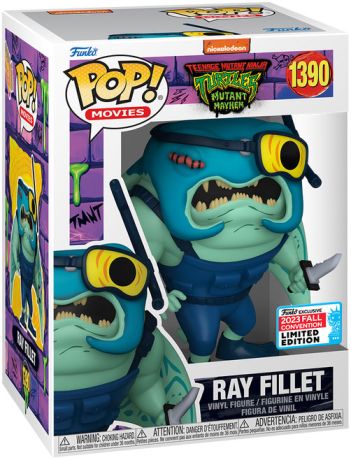 Figurine Funko Pop Tortues Ninja #1390 Ray Fillet