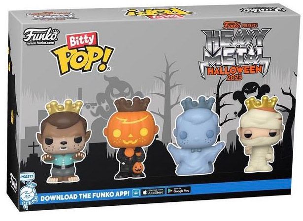 Figurine Funko Pop Freddy Funko Bitty Pop Heavy Metal