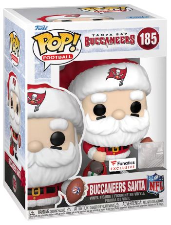 Figurine Funko Pop NFL #185 Père Noël Buccaneers 