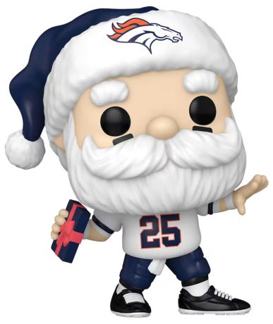 Figurine Funko Pop NFL #201 Père Noël Broncos