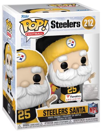 Figurine Funko Pop NFL #212 Père Noël Steelers