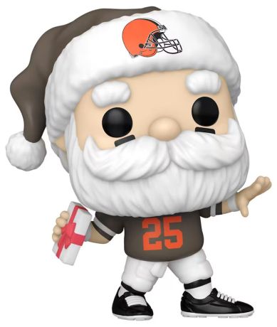 Figurine Funko Pop NFL #202 Père Noël Browns