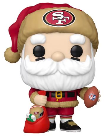 Figurine Funko Pop NFL #183 Père Noël 49ers