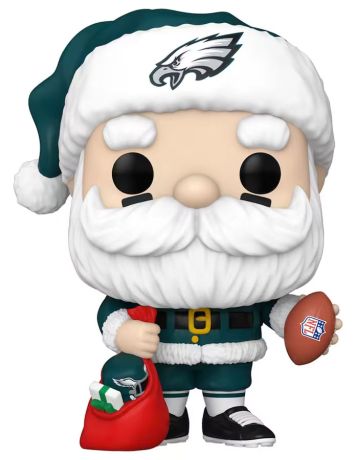 Figurine Funko Pop NFL #189 Père Noël Eagles