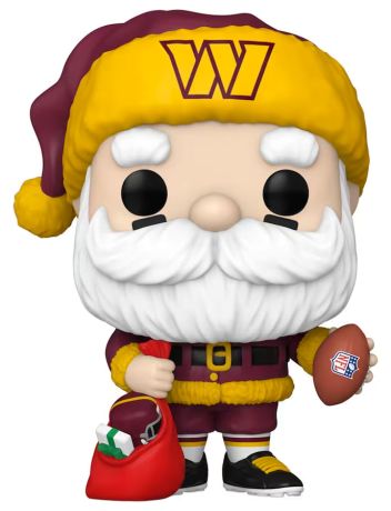 Figurine Funko Pop NFL #197 Père Noël Commanders