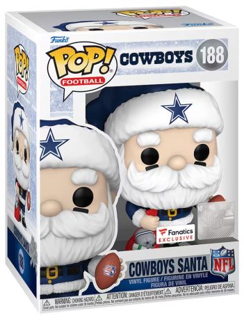 Figurine Funko Pop NFL #188 Père Noël Cowboys