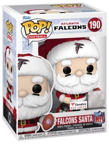 Figurine Funko Pop NFL #190 Père Noël Falcons