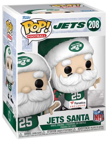 Figurine Funko Pop NFL #208 Père Noël Jets