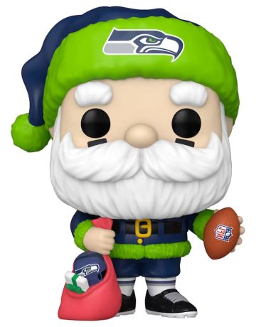 Figurine Funko Pop NFL #197 Père Noël Seahawks