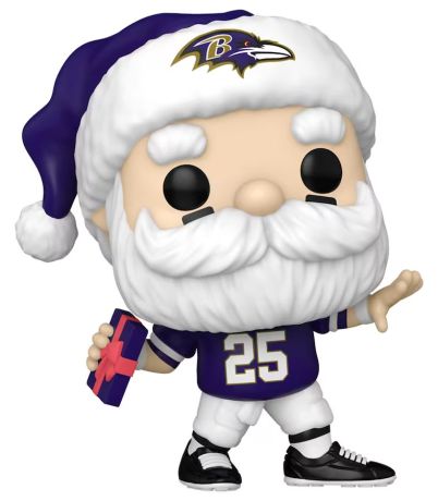 Figurine Funko Pop NFL #211 Père Noël Ravens