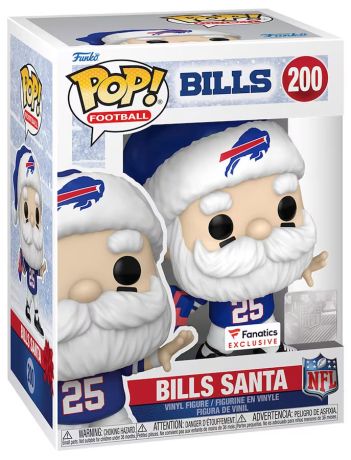Figurine Funko Pop NFL #200 Père Noël Bills