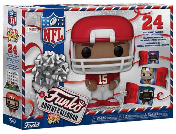 Figurine Funko Pop NFL Calendrier de l'Avent 2023 NFL