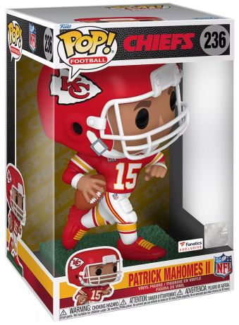 Figurine Funko Pop NFL #236 Patrick Mahomes II - 25 cm