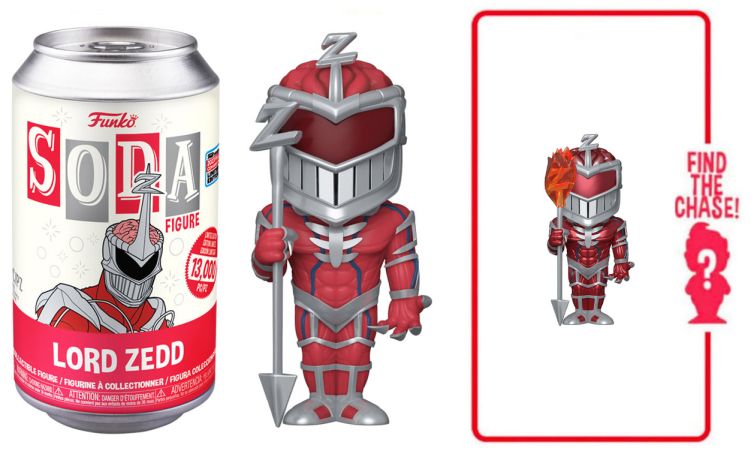 Figurine Funko Soda Power Rangers Seigneur Zedd (Canette Rouge)