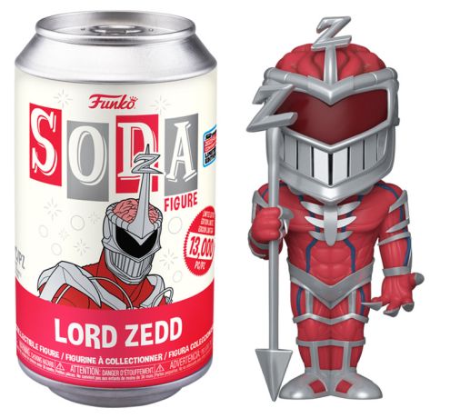 Figurine Funko Soda Power Rangers Seigneur Zedd (Canette Rouge)