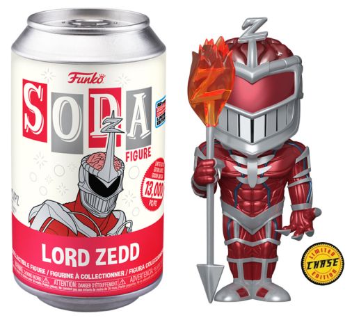Figurine Funko Soda Power Rangers Seigneur Zedd (Canette Rouge) [Chase]