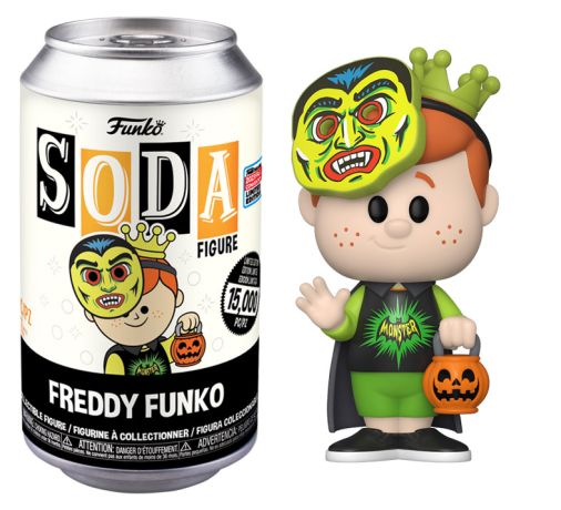 Figurine Funko Soda Freddy Funko Freddy Funko (Canette Noire)
