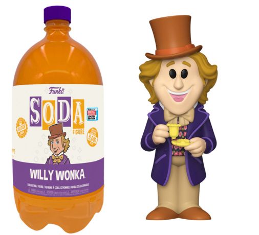 Figurine Funko Soda Charlie et la Chocolaterie Willy Wonka (Bouteille Orange)