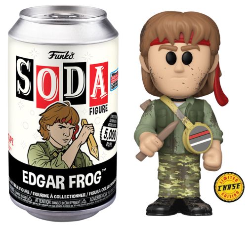 Figurine Funko Soda Génération perdue Edgar Frog (Canette Noire) [Chase]