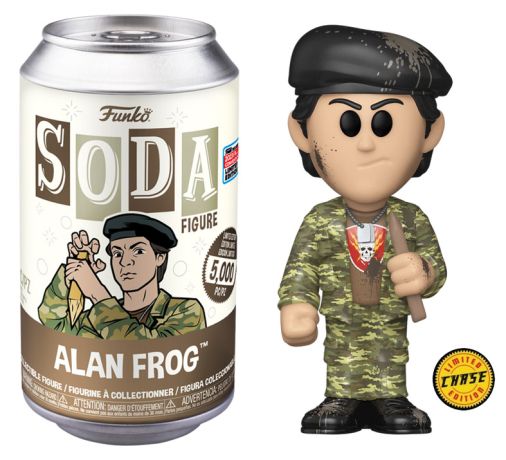Figurine Funko Soda Génération perdue Alan Frog (Canette Marron) [Chase]