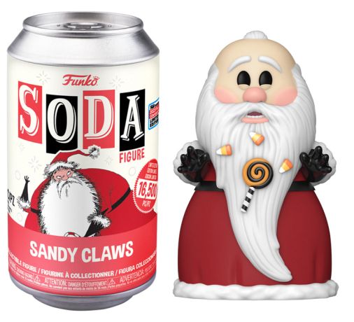 Figurine Funko Soda L'étrange Noël de M. Jack [Disney] Sandy Claws (Canette Rouge)