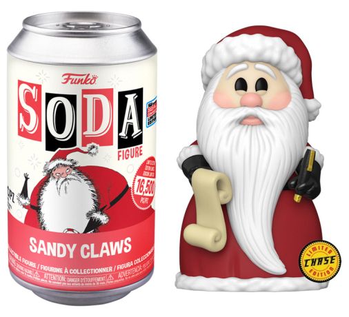 Figurine Funko Soda L'étrange Noël de M. Jack [Disney] Sandy Claws (Canette Rouge) [Chase]